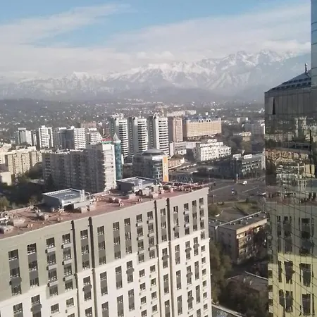 Nurly Tau 4 Room Apartments Almaty Exterior photo